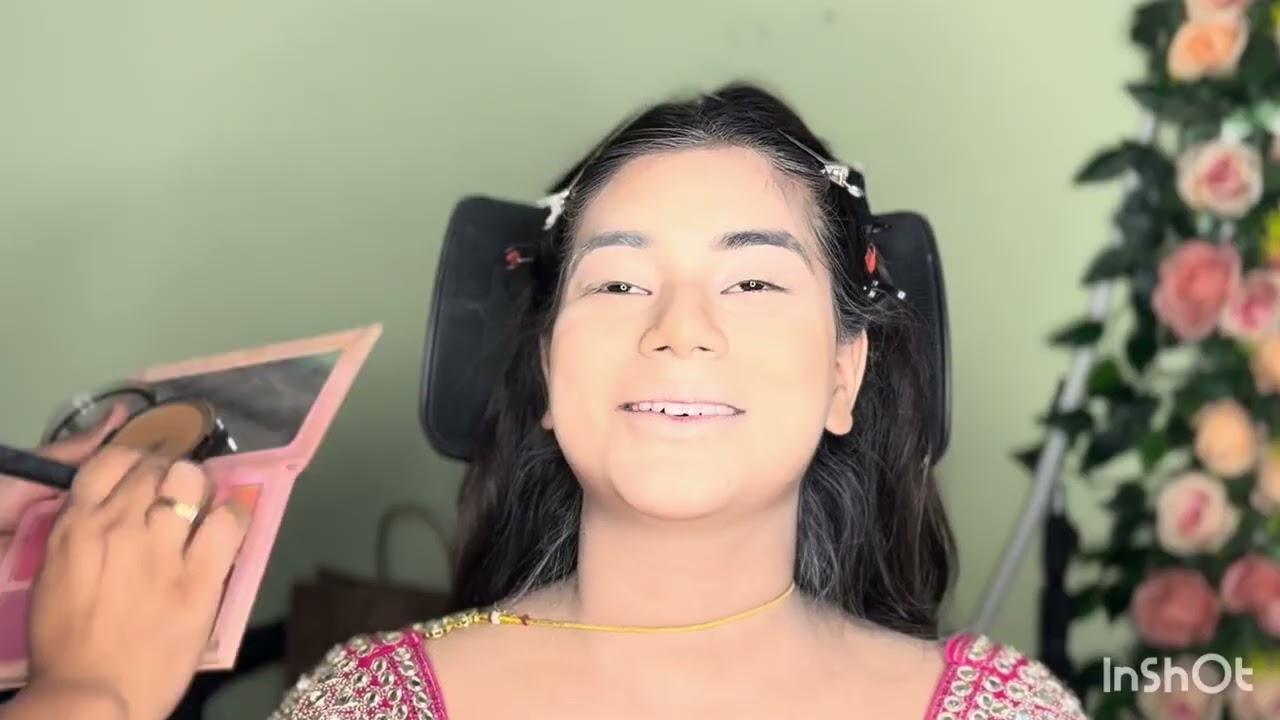 Bridal makeup look taught for FREE by  @anayrasinghmakeover 
