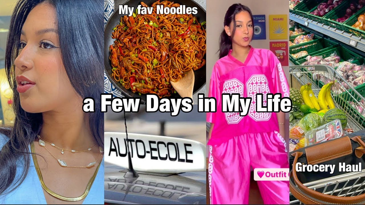 a Few Days In My Life 🧑‍🍳🌽🥒🚘 | groceries,bum finds, cooking …