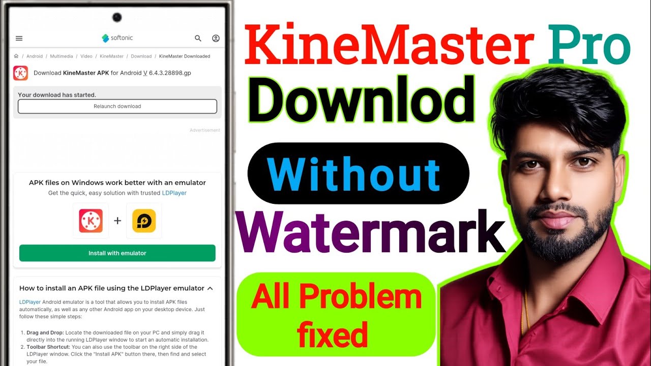 How to Download KineMaster Without Watermark
