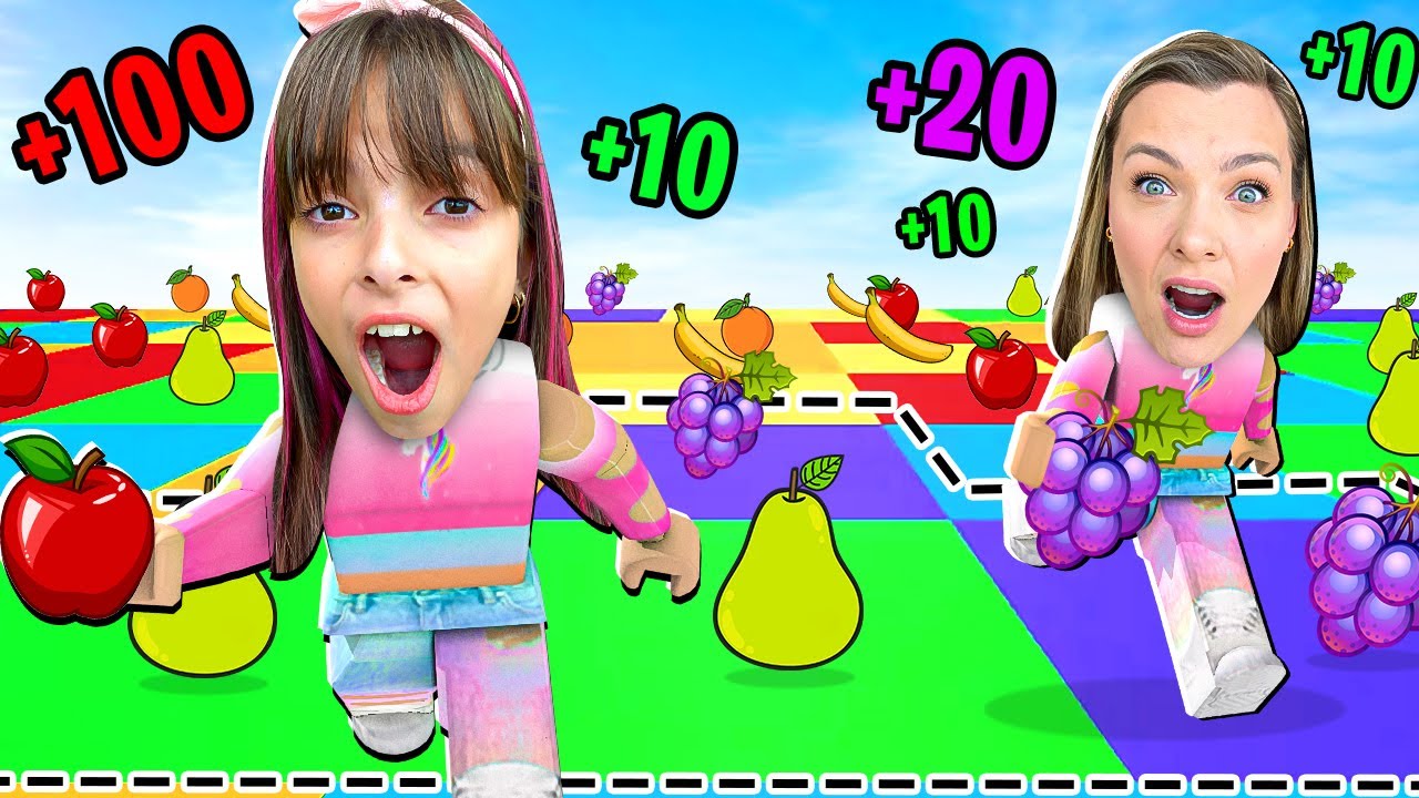 JOGO SATISFATÓRIO de FRUTAS NO ROBLOX! (Fruit Connect) COMPILAÇÃO