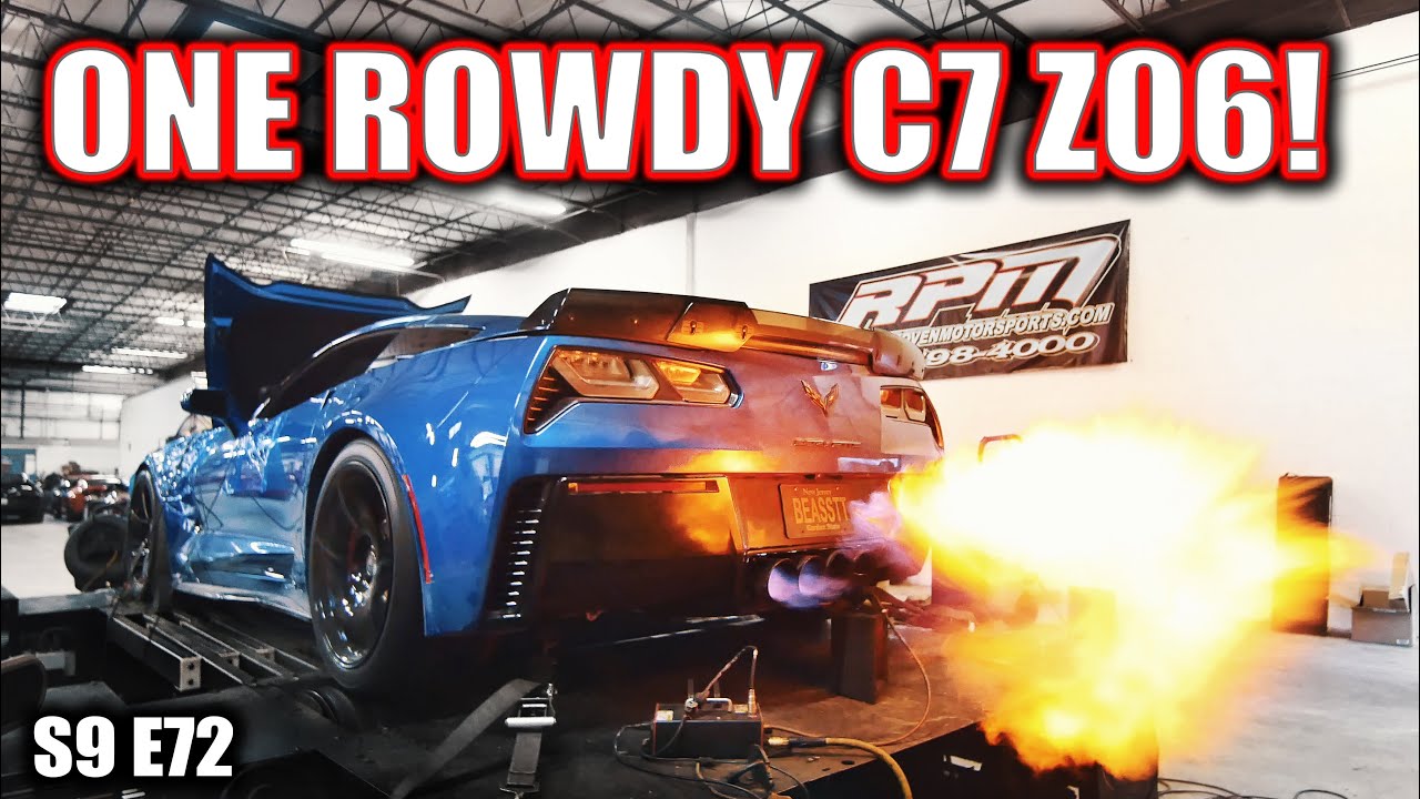 Flame Thrower C7 Z06! | RPM S9 E72