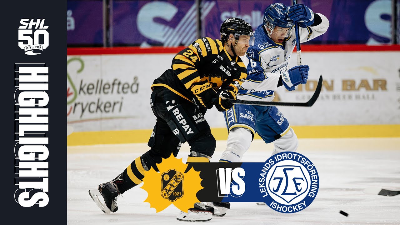 Skellefteå vs Leksand | 29 nov 2025 | Highlights
