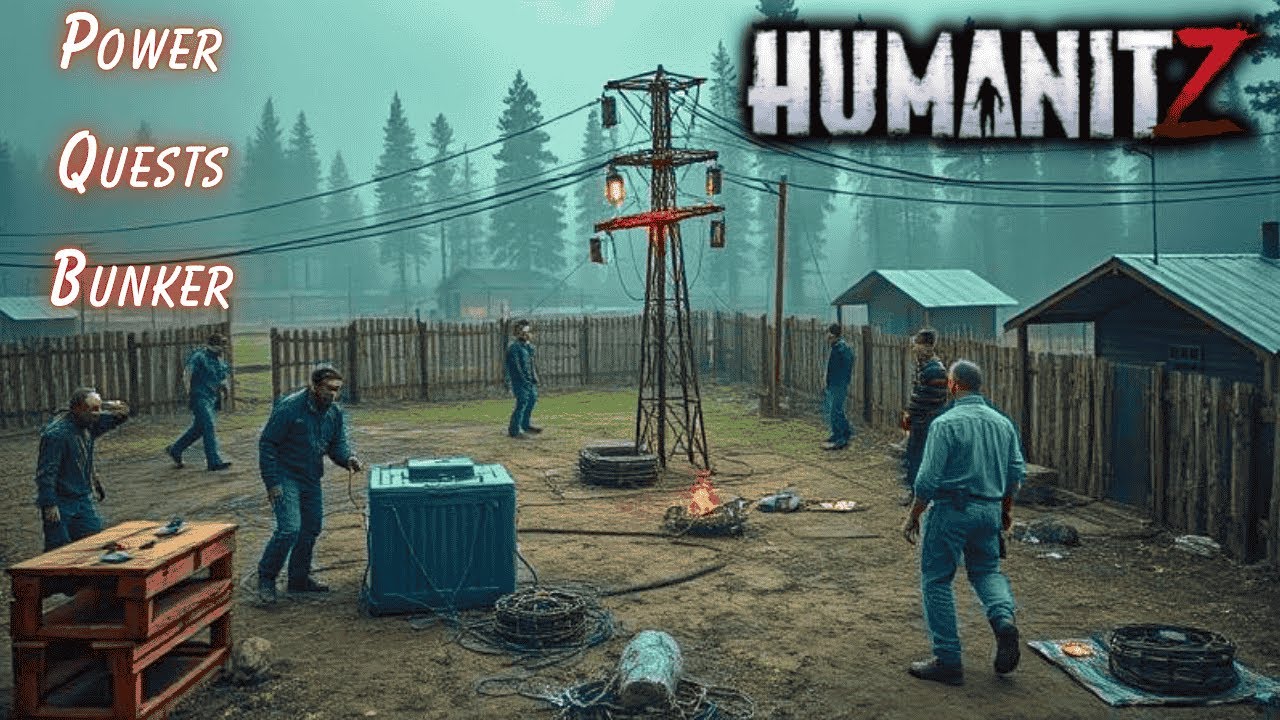 Power, Quests, & Bunker. | HumanitZ Gameplay EP66 2025