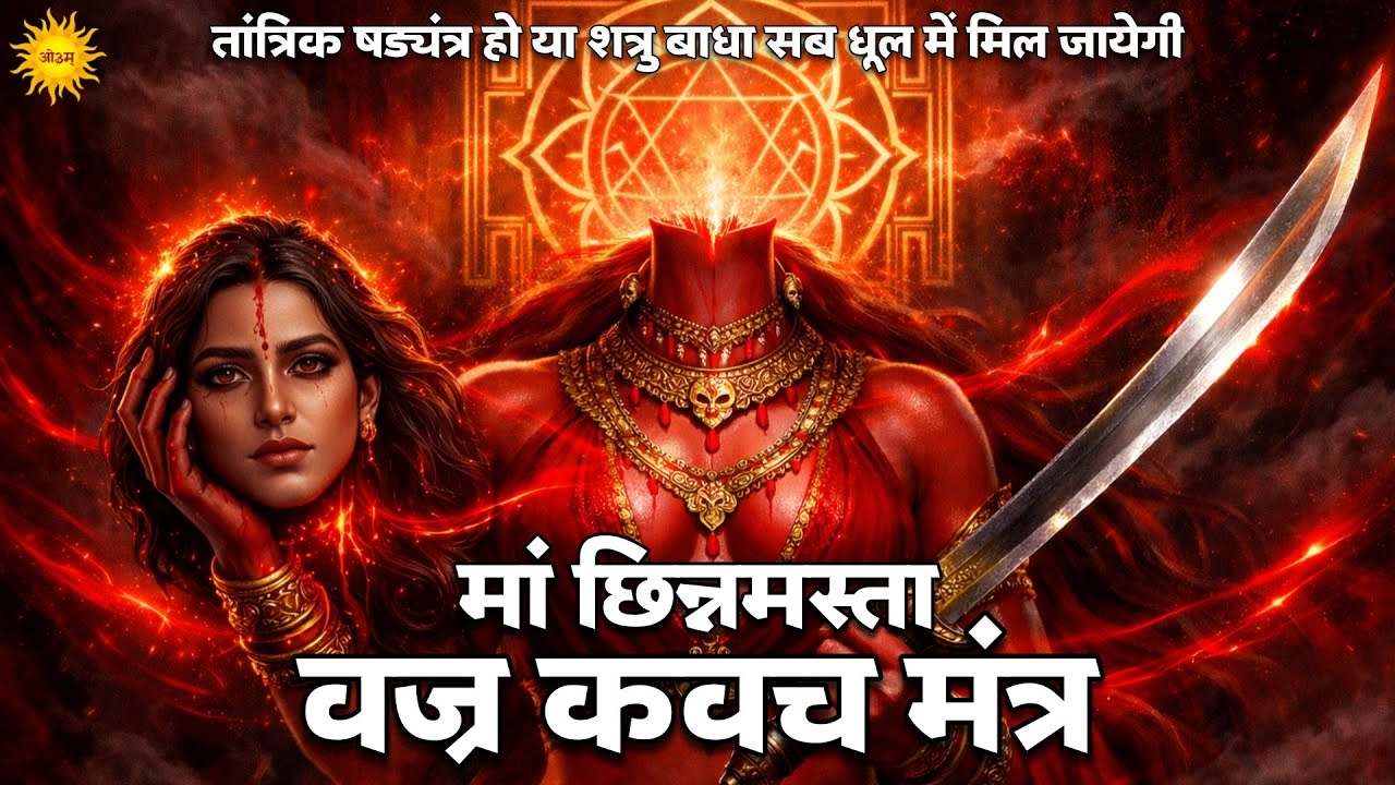 Chinnamasta Mantra से हर तांत्रिक षड्यंत्र और शत्रु सब धूल में मिल जाएंगे Chinnamasta Kavach Mantra