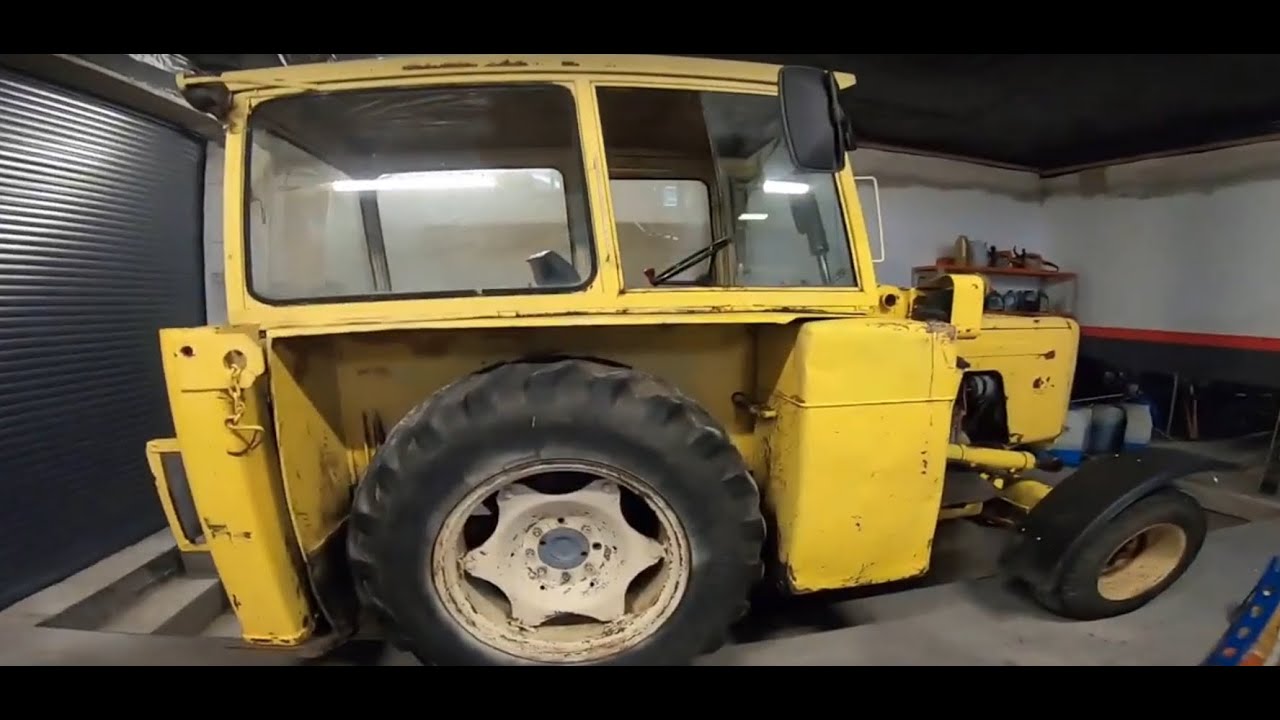 Vlog#91/Koparko-ładowarka Ostrówek K-162 1984/Prezentacja/Renovation of a backhoe loader/Serial