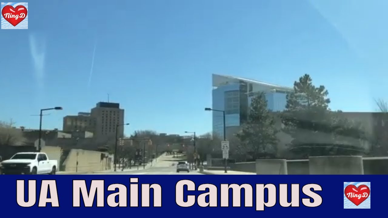 The University of Akron Main Campus // Driving Around The University of Akron Main Campus - @NingD