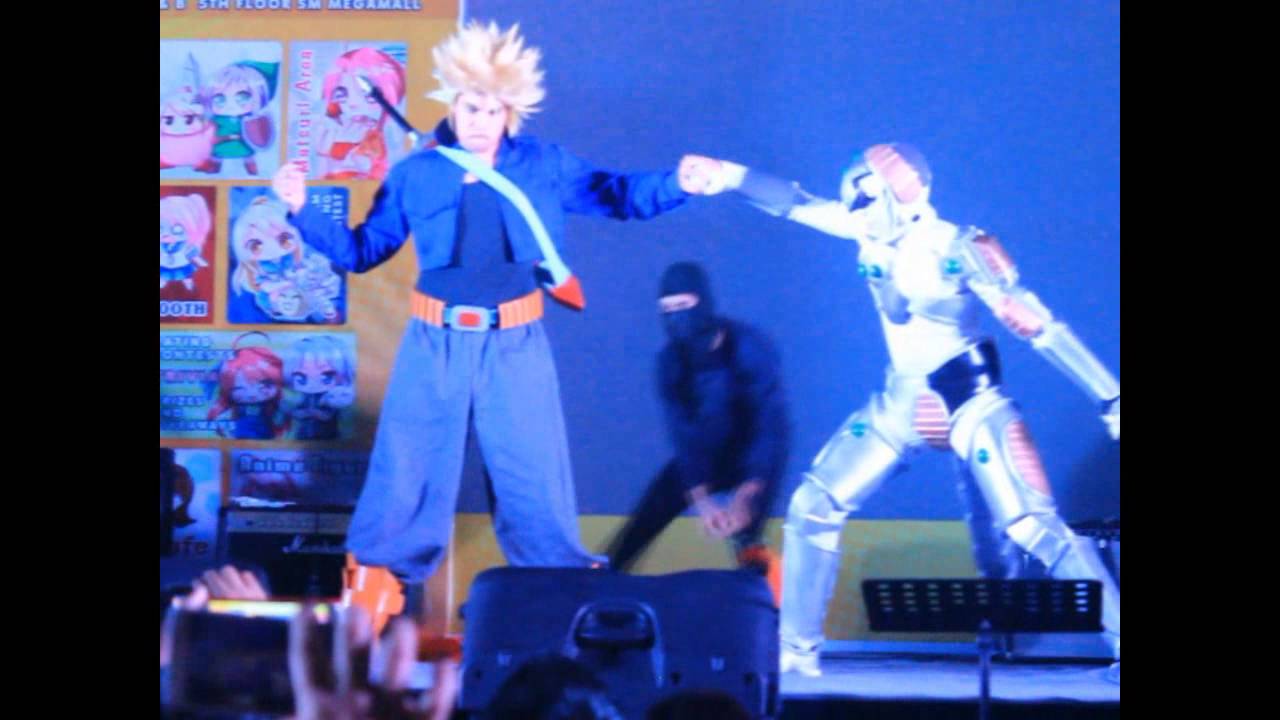 Dragonball Z Warriors Cosplay Skit ( Cyborg Freeza VS. Future Trunks )