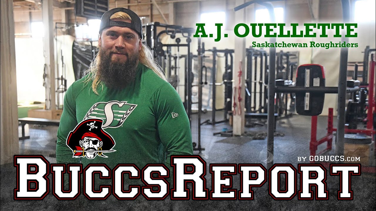 A.J. OUELLETTE - ROUGHRIDERS' ROUGH RUNNER