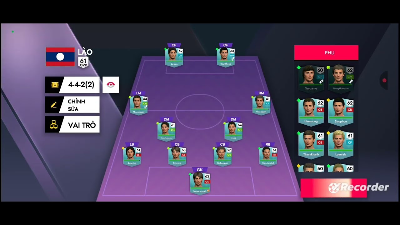 Lào vs Iran VLCA GD3 v8 2026 @ Quang Tú 