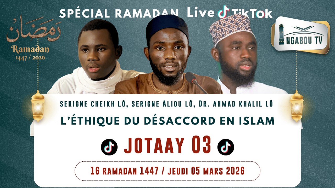 03 L’éthique du désaccord en Islam - Live TikTok Spécial Ramadan