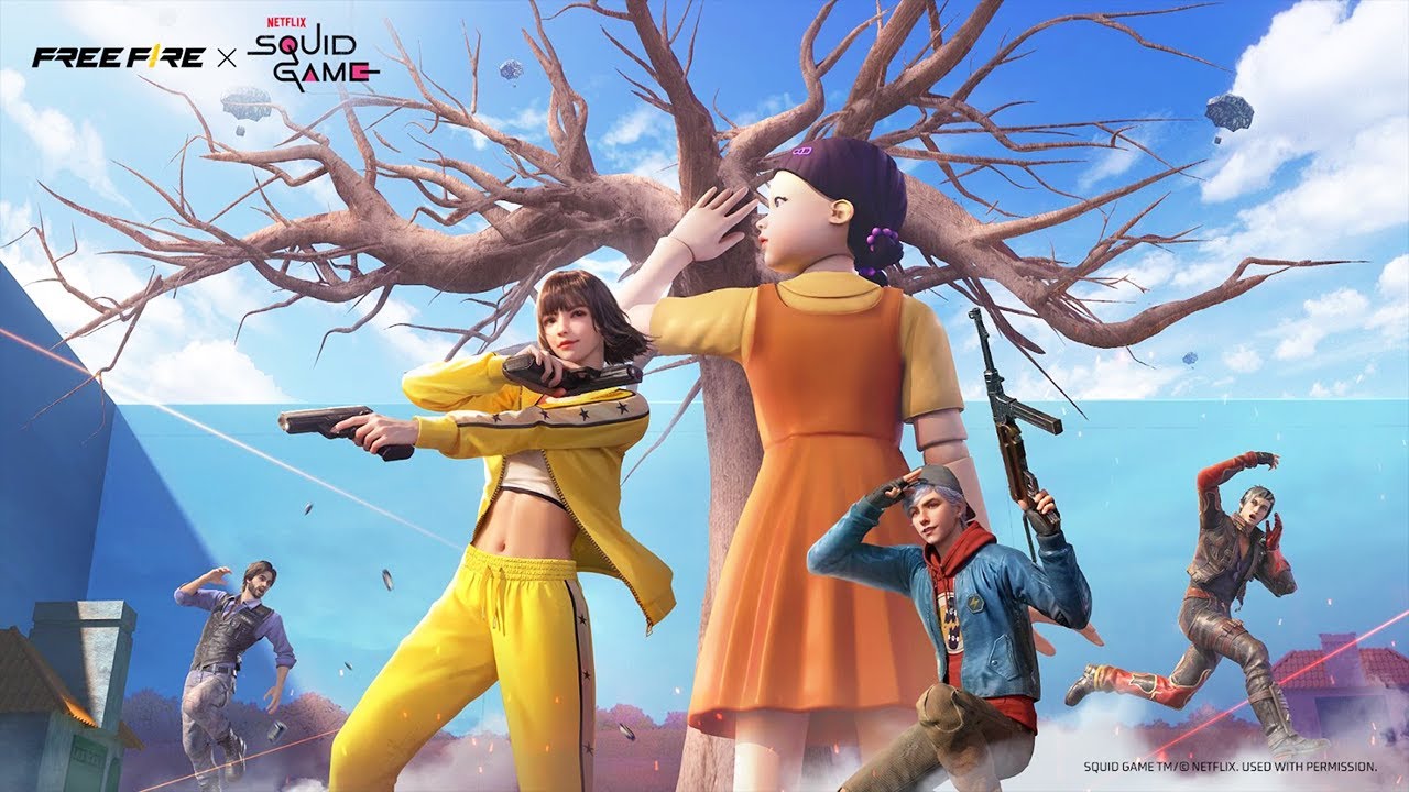 AKU INGIN COBA COLLAB SQUID GAME DI EPEP! Free Fire