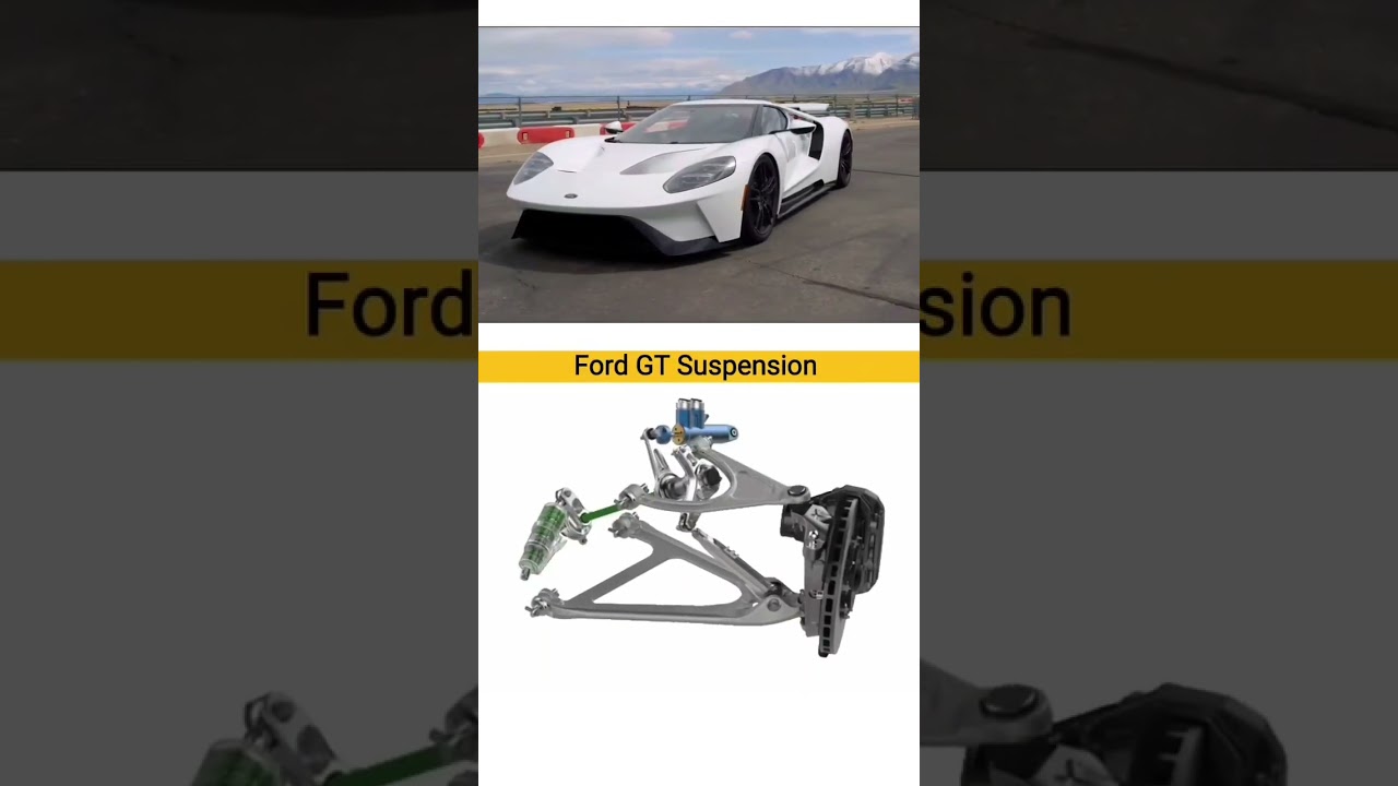 Ford GT Suspension Mechanical Design