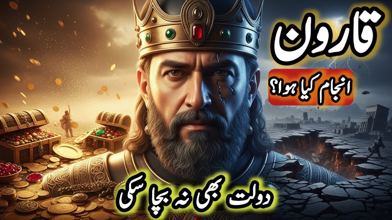 Qaroon Ka Anjaam | Sab Se Ameer Aadmi Jo Zameen Mein Dhas Gaya | Islamic History