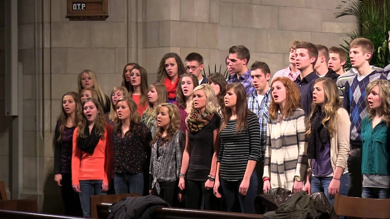His Robes For Mine. Wonderful Sounding LIVE Chamber Choir at the 4th Pres. Cathedral