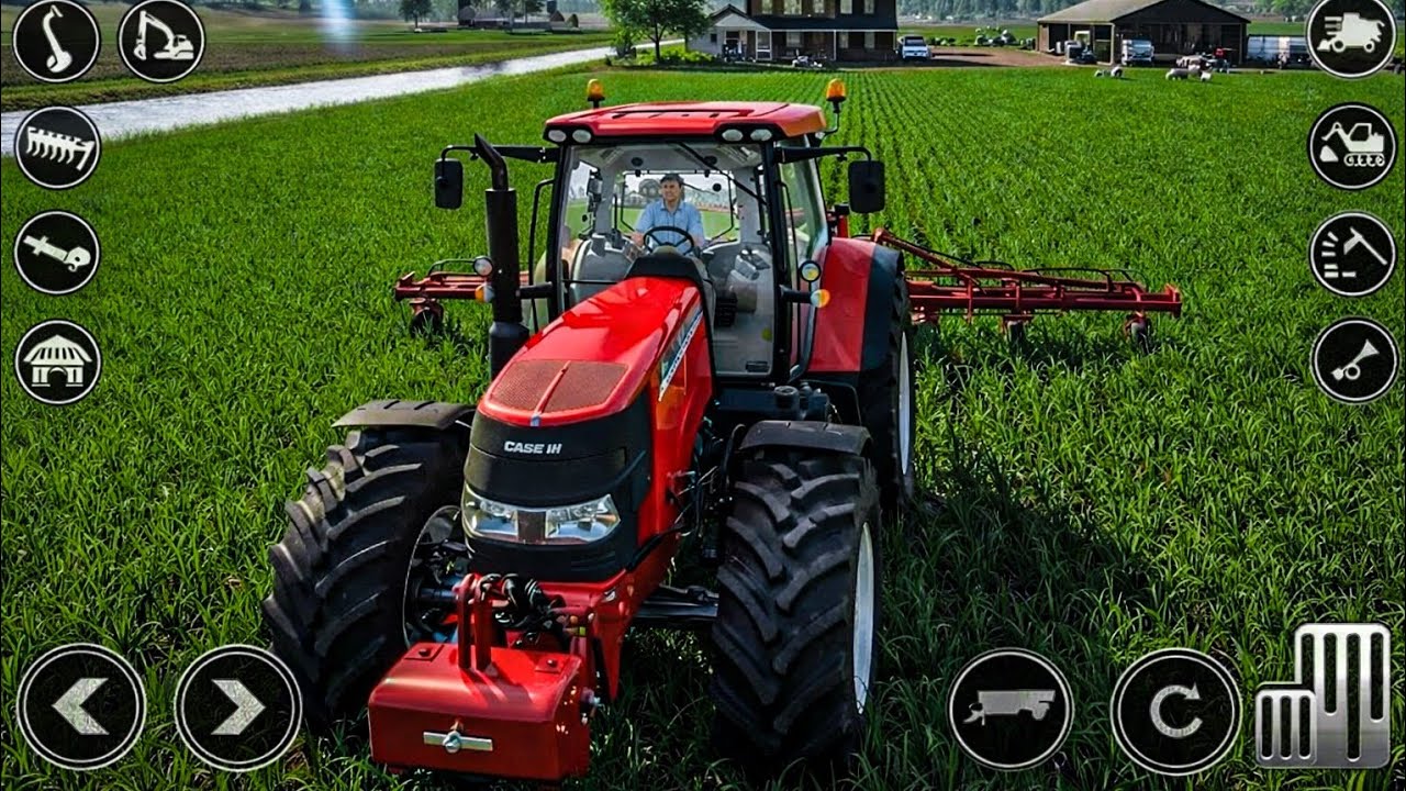 😱 New Tractor Farming Game 2026 | Real Farming 3D Gameplay | Powerful Tractor #tractorgame 