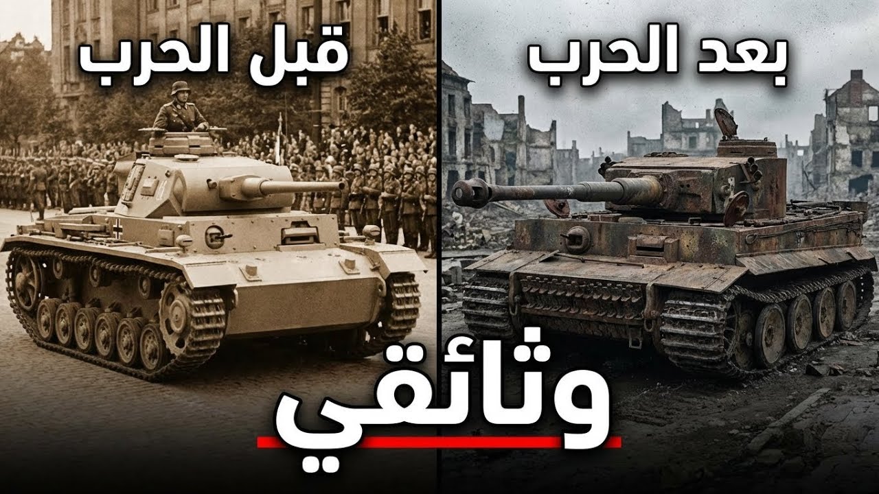 قصة قبل النوم: ماذا حدث للدبابات الألمانية بعد الحرب العالمية الثانية