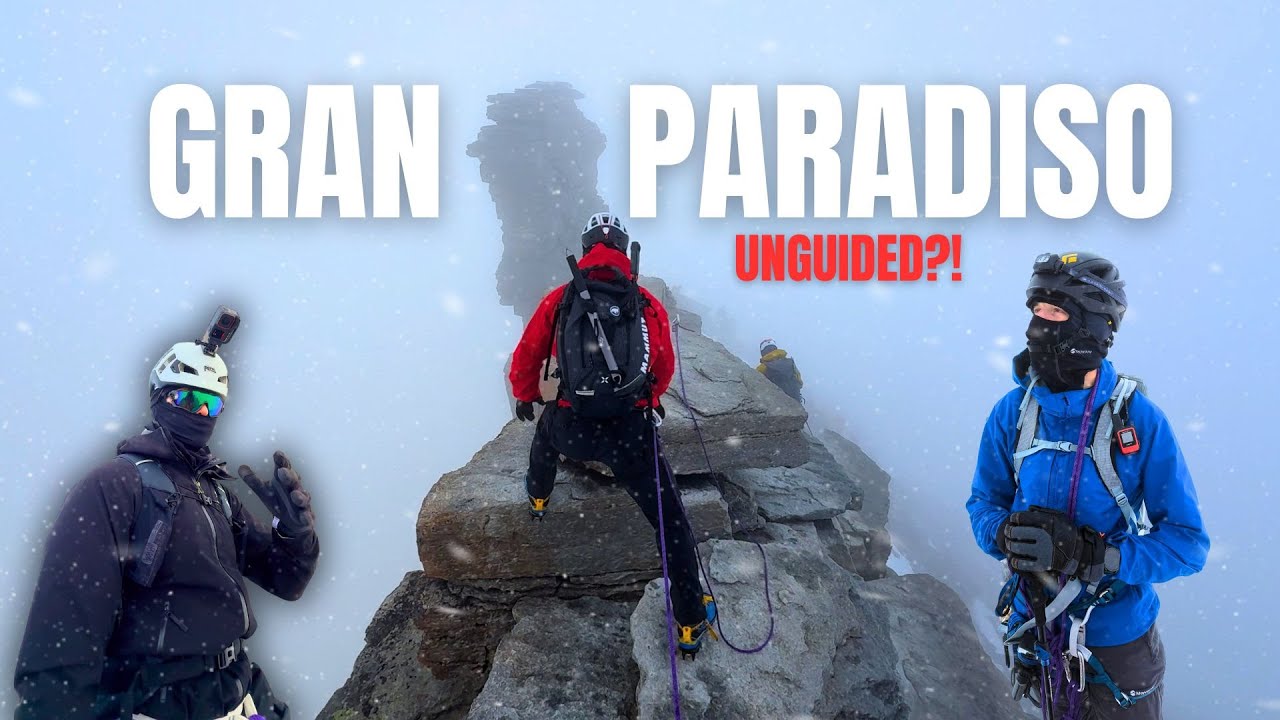 CLIMBING ITALY'S HIGHEST MOUNTAIN! 🇮🇹 | Beginners Take on Gran Paradiso Unguided?!