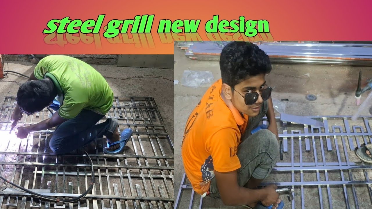 steel grill new design 2025