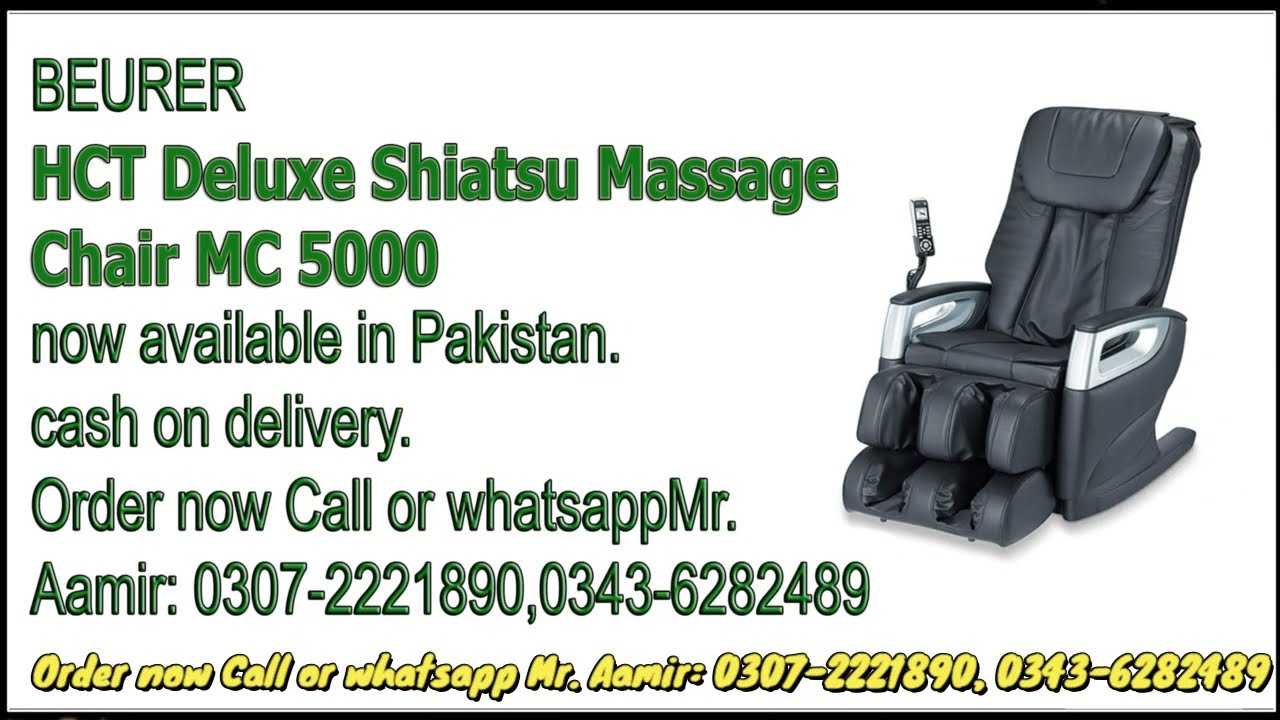 Beurer  HCT Deluxe Shiatsu Massage Chair MC 5000  | Product Review and Unboxing
