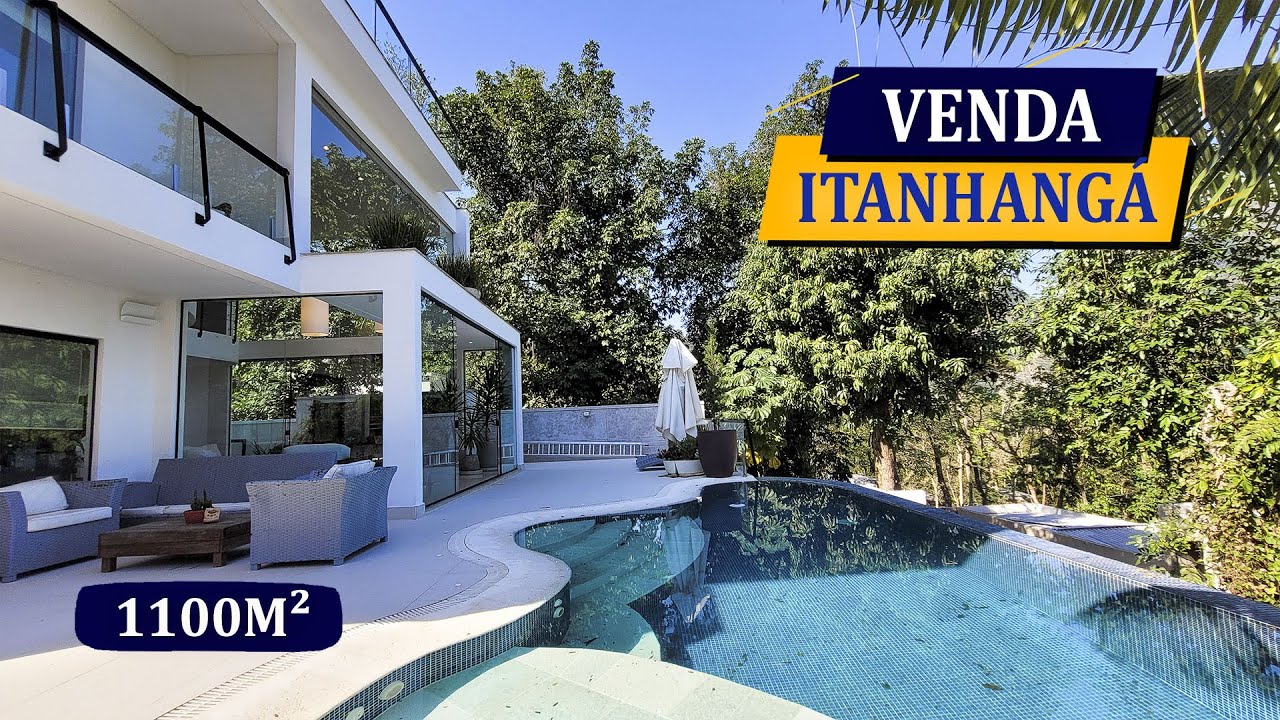 RESERVA DO ITANHANGÁ I LUXUOSA MANSÃO CONTEMPORÂNEA 1100M2 6 SUÍTES I VISTA DESLUMBRANTE PANORÂMICA