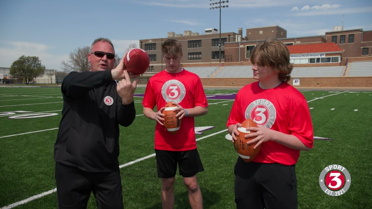 Football  QB Throwing Grip--Coach Dave Wiemers