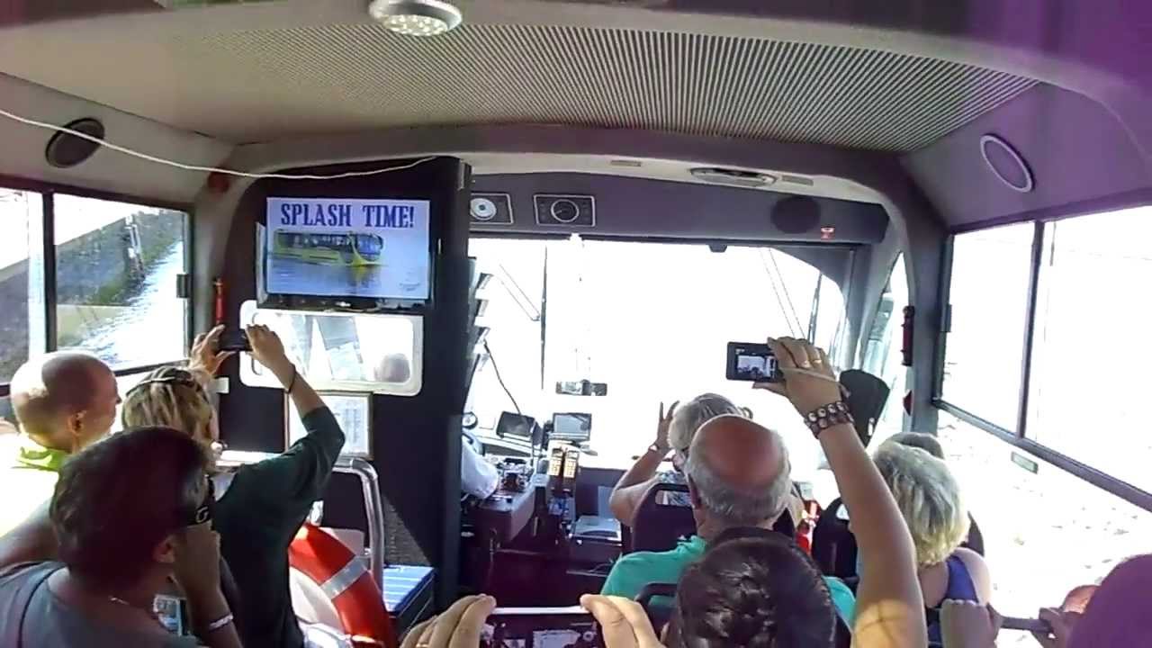 Splashtours Rotterdam. Amfibiebus