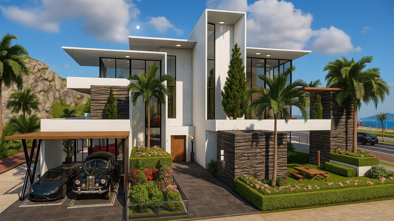 PUBG Home Design Level 29 | Beautiful House with Garden