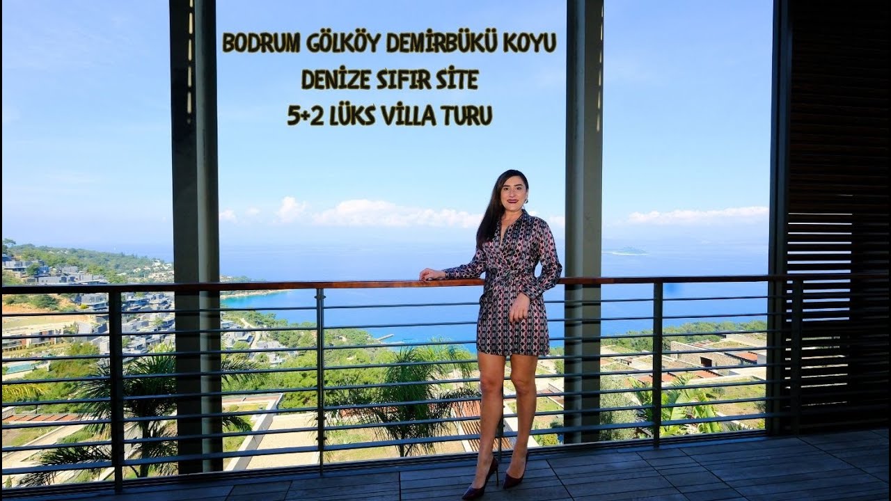 Bodrum Gölköy Demirbükü Koyu Denize Sıfır Özel Havuzlu  5+2 Lüks Villa #luxury #shortvideo
