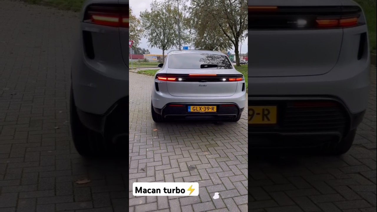Porsche Macan Turbo EV Shockwave! Ultimate Electric Power Unleashed🔥 #porsche #macan