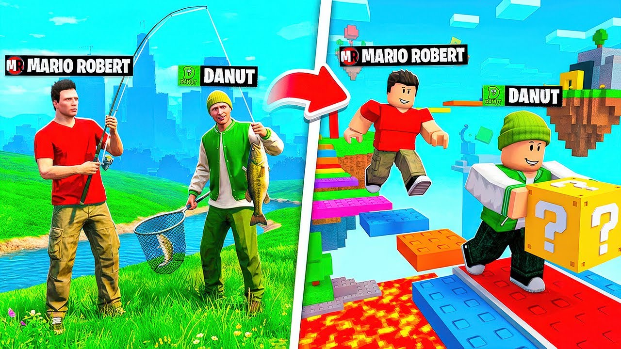 Joc GTA 5 dar TOT este ROBLOX!