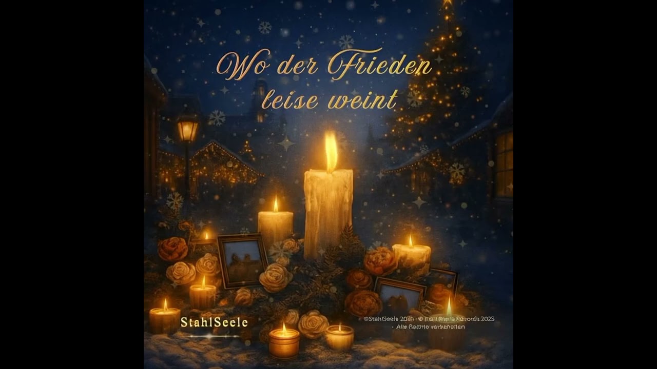 Wo der Frieden leise weint -  In stillem Gedenken.