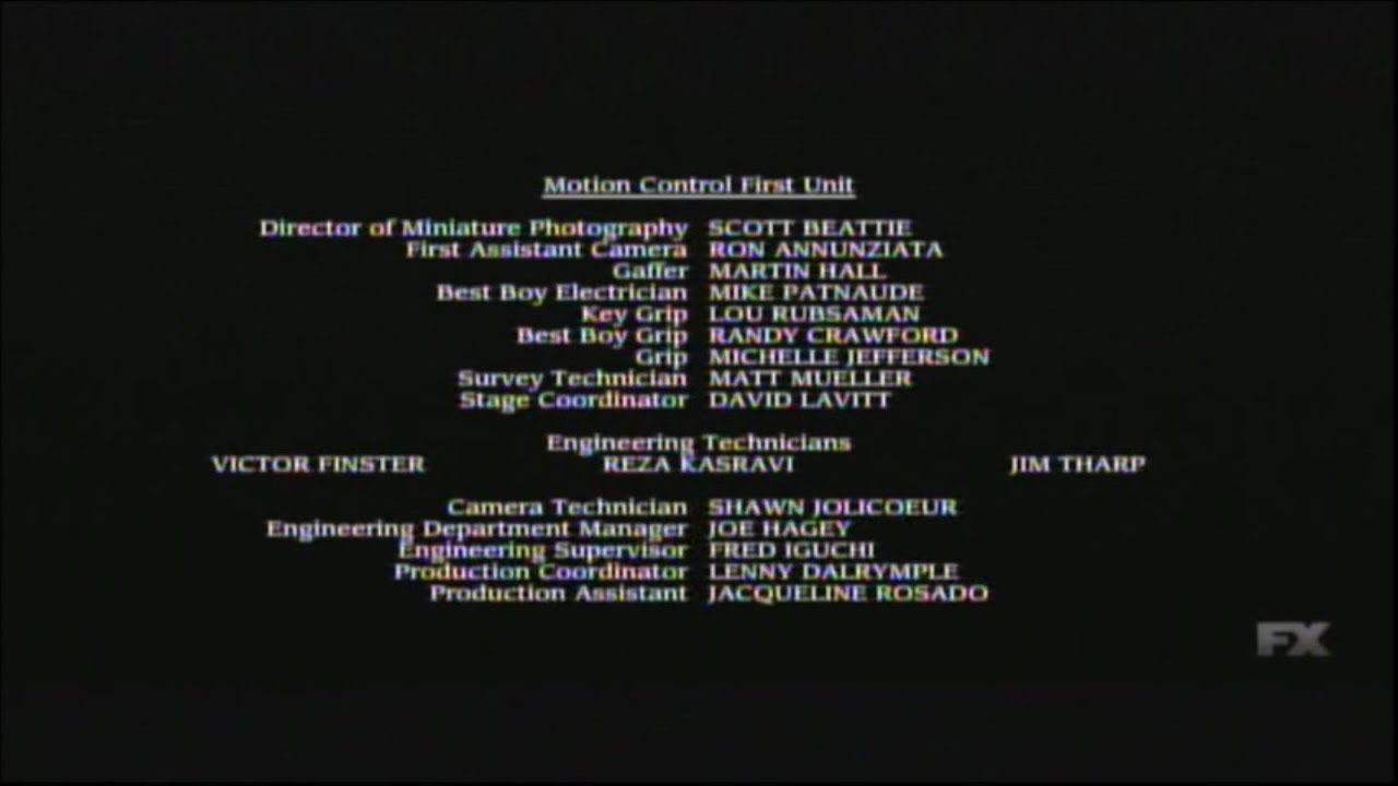 Armageddon (1998) End Credits (FX 2026)