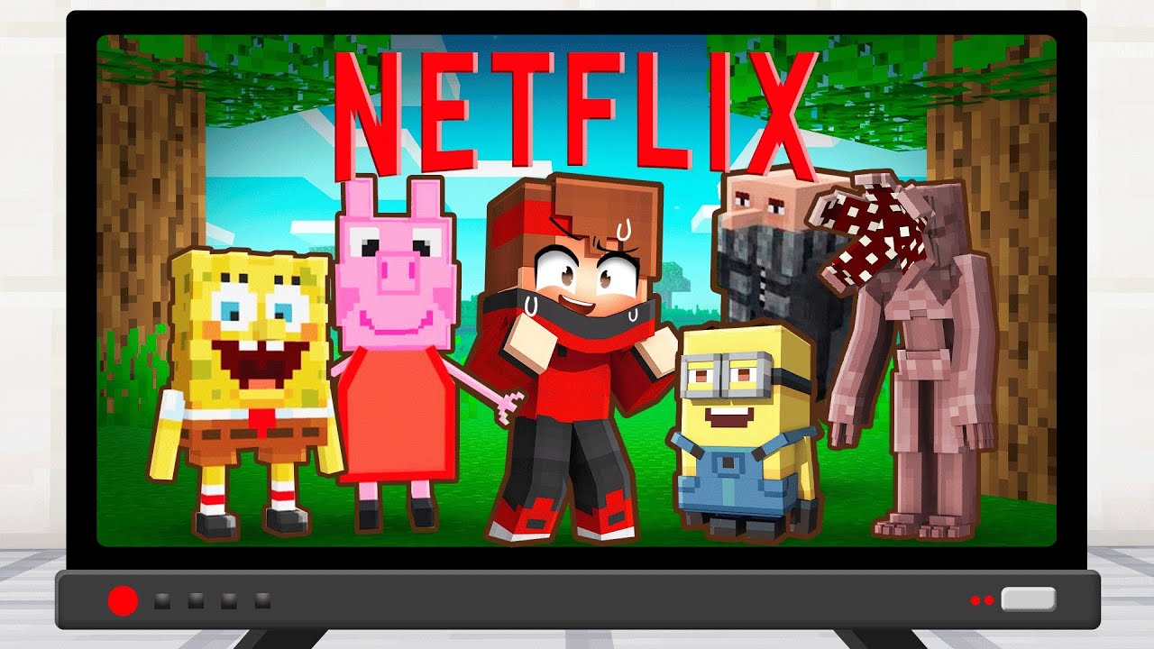 Talcado est coincé dans NETFLIX sur Minecraft !