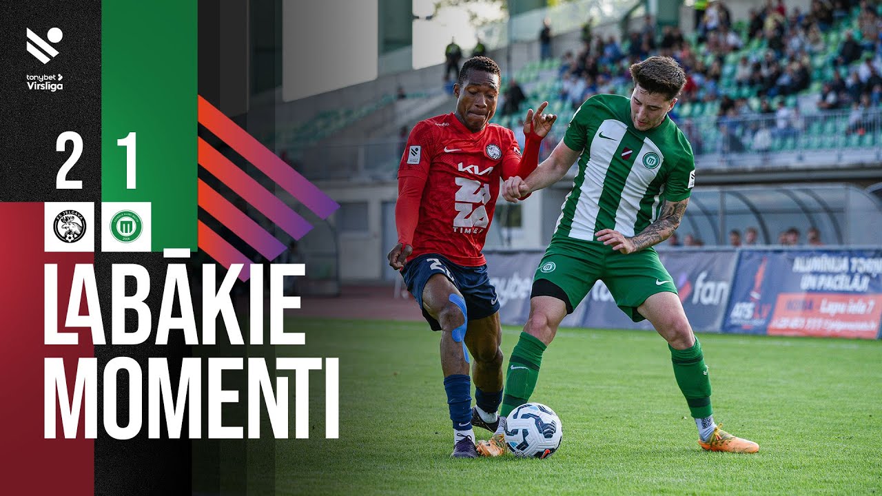 17. kārta: FS Jelgava 2:1 FK Metta (Labākie momenti)