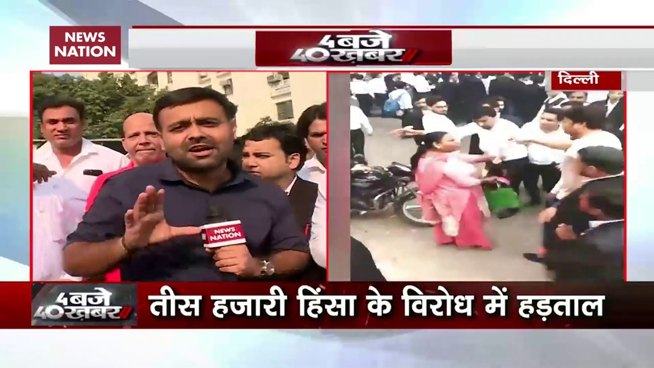 Lawyers&rsquo; Protest Continues, Cop Thrashed At Saket Court: Ground Report