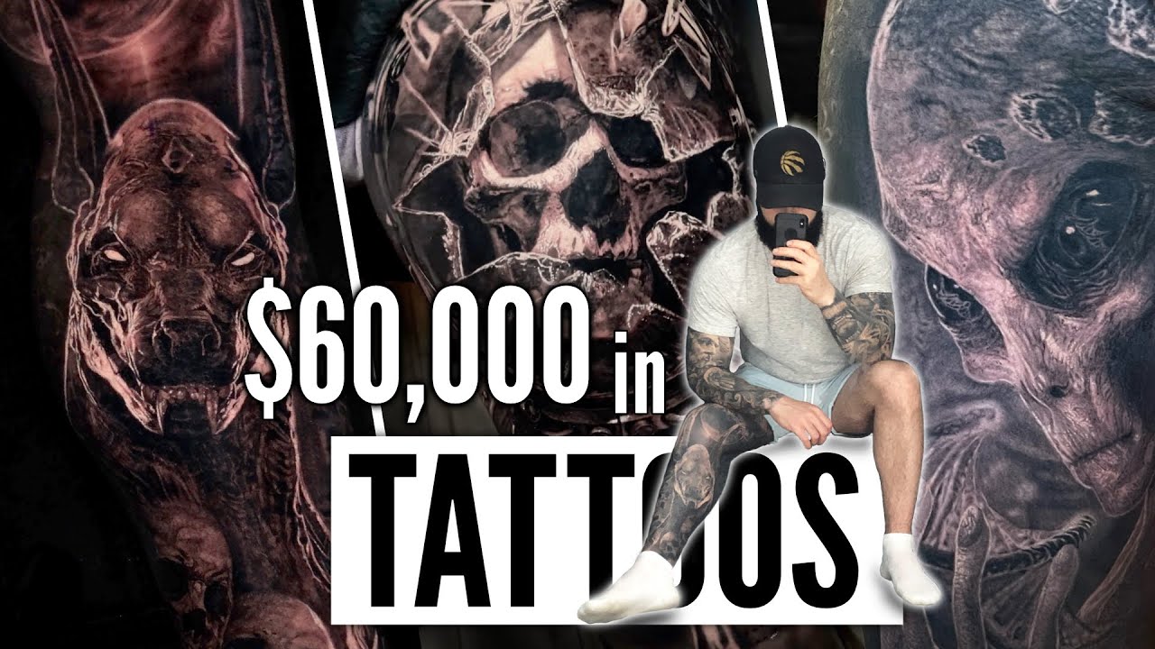 My 2022 Tattoo Tour has MY BEST TATTOOS YET! (Slowly Closing in on a FULL BODYSUIT)