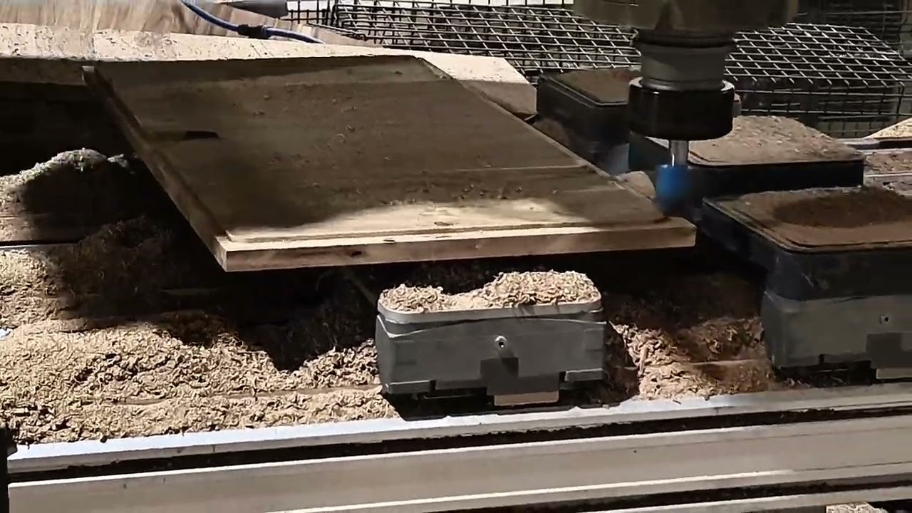 BIESSE CNC Rover C 5axis #cnc #ytshorts #viral #wood #woodworking #cncmachine #youtube #trending 