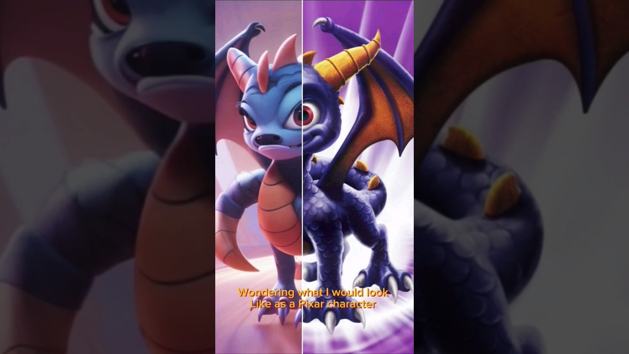 Pixar Spyro 🐲 #skylanders #activision #spyro #pixar #disney #short #shorts #toysforbob #toystolife