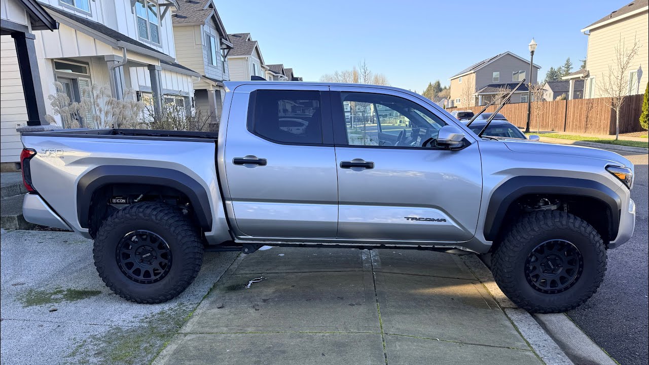 New Toyota Tacoma TRD Off Road 3.5 inch lift full suspension! Two mods everyone needs! 