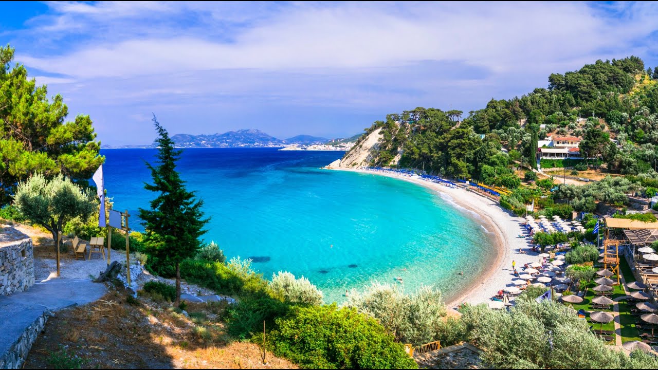 Samos Island Greece by Drone