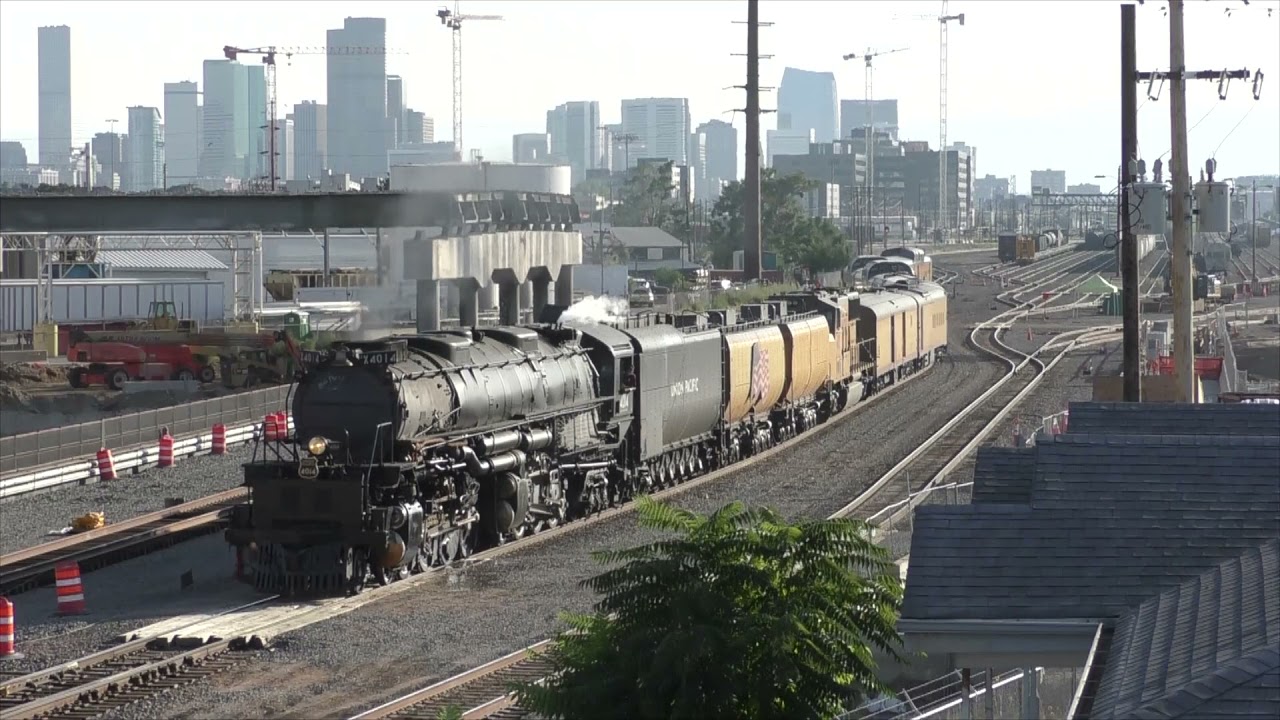 Union Pacific Big Boy 4014 Arrives in Denver, CO 2021