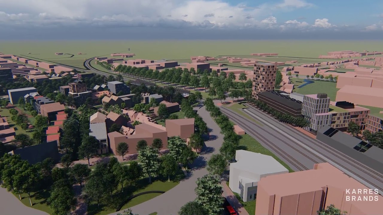 Animatie stedenbouwkundig plan Poort van Hoorn