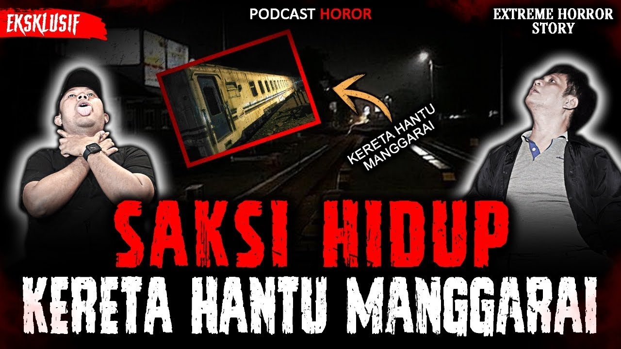 INI GILAA !! KESAKSIAN PENUMPANG KERETA HANTU MANGGARAI