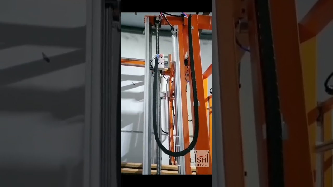 EPS block cutting machine with automatic wire setting