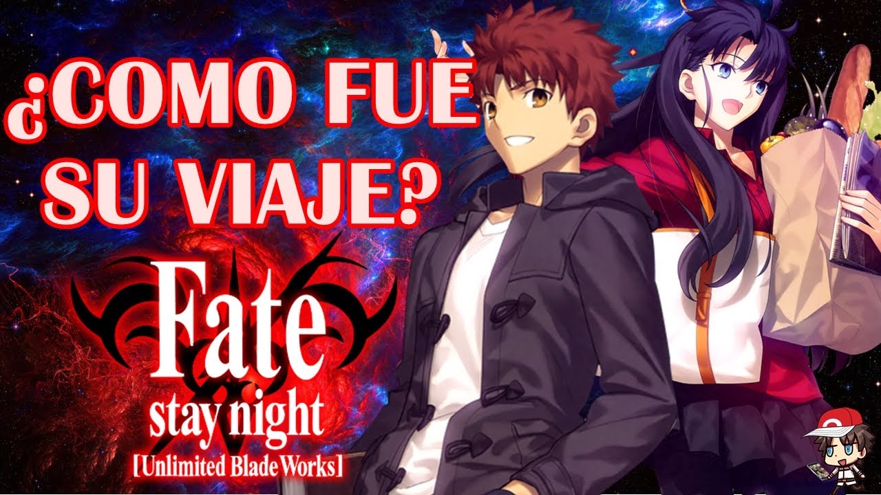 ¿Cómo fue el viaje de Shirou y Rin despues del final de Fate/Stay Night Unlimited Blade Works?