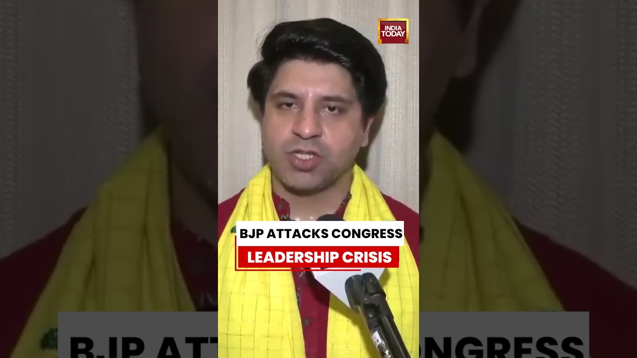 BJP's Shehzad Poonawalla Attacks Congress Over Gehlot-Pilot-Kharge Row