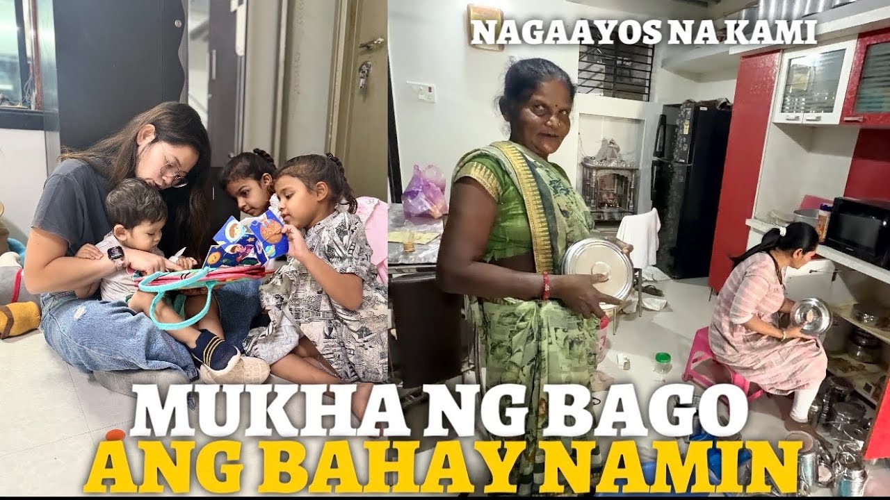 MUKHA NG BAGO ANG BAHAY NAMIN! NAGAAYOS NA KAMI 