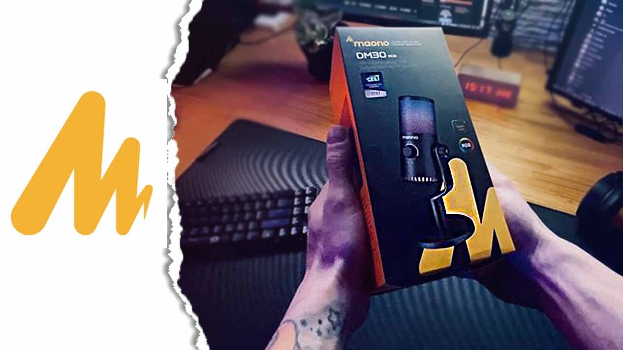 MICRÓFONO ECONÓMICO PERFECTO ✅  |  MAONO DM30 RGB