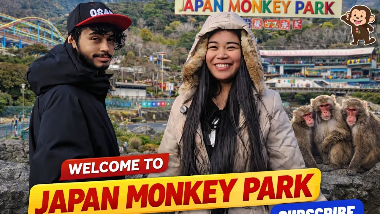 We Didn’t Expect THIS at Japan Monkey Park 😱🐒