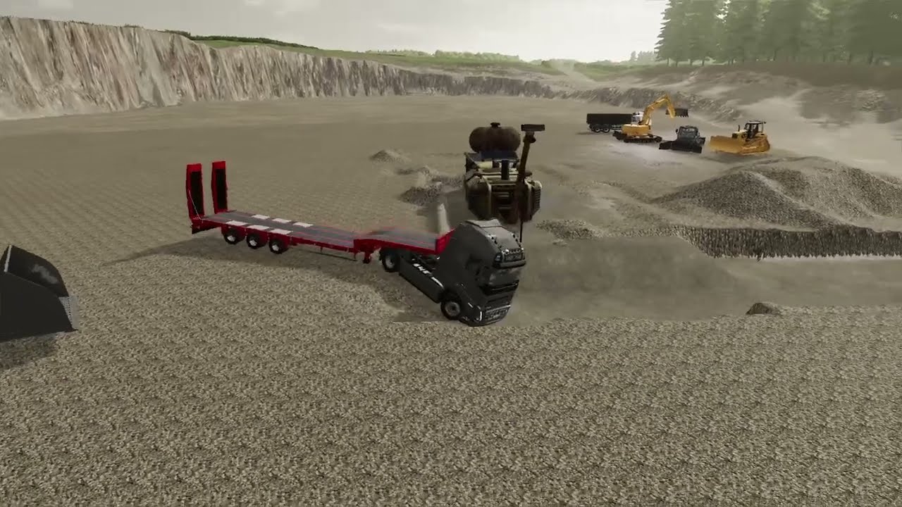 fs22 Chipping Norton ( jeremy clarkson farm ) farm worker series -ep16 - welcome to our new quarry
